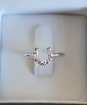 Kelly Herd Baby Horseshoe Ring| Horse Jewelry|Brand: Kelly Herd Jewellry