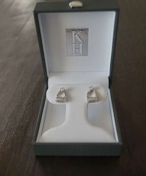 Kelly Herd Small English Stirrup Earrings| Horse Jewelry|Brand: Kelly Herd Jewellry