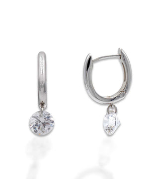 Kelly Herd Clear Stone Naked Earring| Horse Jewelry|Brand: Kelly Herd Jewellry