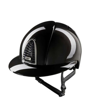 KEP Cromo 2.0 Shiny Helmet - Wide Brim, Black.