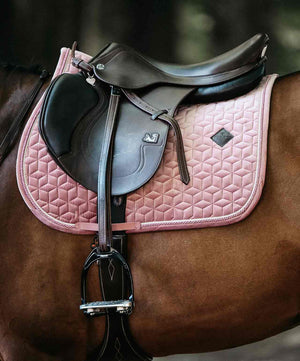 Kentucky Horsewear Velvet Jump Saddle Pad, Cob.