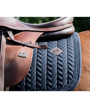 Kentucky Glitter Stone Jump Pad, Navy.