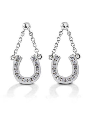 Kelly Herd Single Horseshoe Earring| Horse Jewelry|Brand: Kelly Herd Jewellry