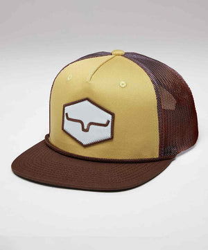Kimes Ranch DG Mesher Reissue Hat, Gold.
