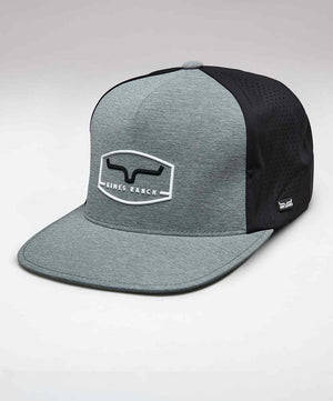 Kimes Ranch Creston Hat, Grey Heather.
