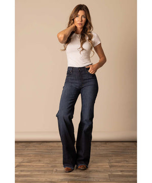 Kimes Ranch Olivia Womens Jeans, Dark Wash.