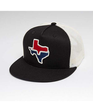 Kimes Ranch Texas Trucker Hat, Black.
