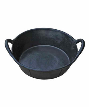 Rubber Pan and Handles (3 Gallon)| Stable Equipment|Brand: Miller
