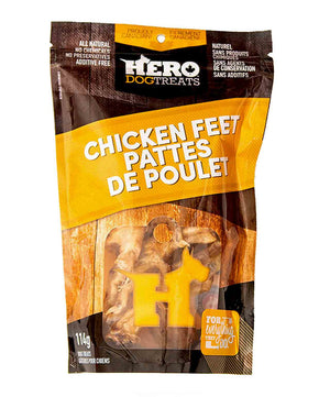 Hero Dog Treats - Dehydrated Chicken Feet.