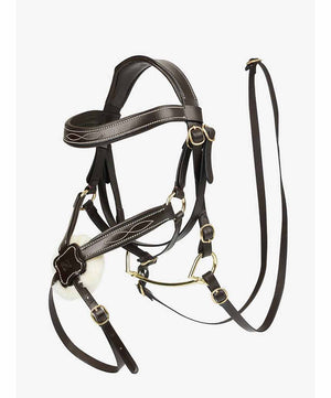 LeMieux Hobby Horse Toy Grackle Bridle, Brown.