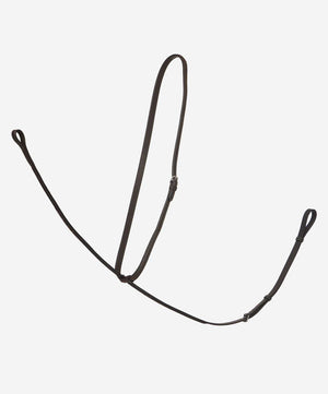 LeMieux Hunter Standing Martingale, Havana/Silver.