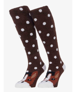 LeMieux Fluffy Character Socks FW26, Titan.
