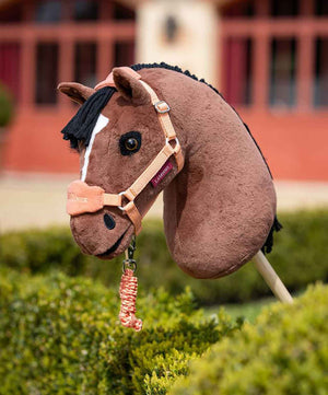 LeMieux Hobby Horse Toy Vogue Halter, Apricot.