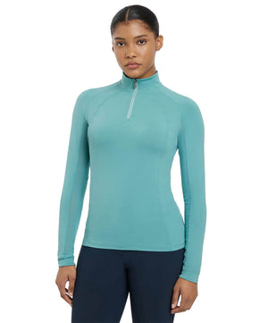 LeMIeux Halle Base Layer / Sun Stopper Ladies Top SS25, Lagoon.