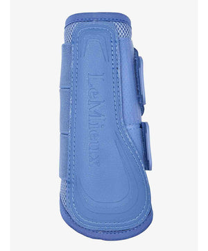 LeMieux Arika Mesh Brushing Boots SS26, Powder Blue, strike guard.