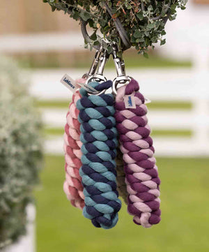 LeMieux Poly Cotton Lead Rope FW26, group shot.