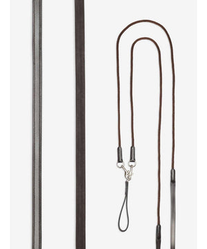 LeMieux Leather Draw Reins, Brown.