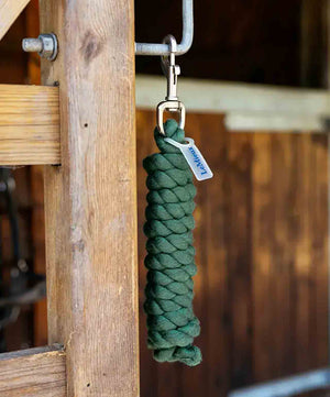LeMieux Poly Cotton Lead Rope Core, Hunger Green.
