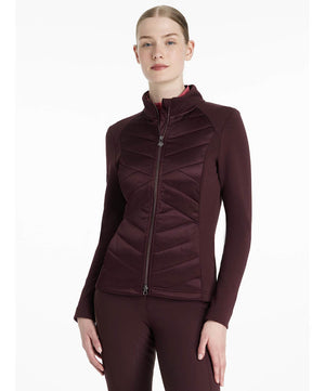 LeMieux Dynamique Ladies Jacket FW25, Damson.