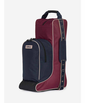 LeMieux Boot and Hat Bag FW26, Blackberry.