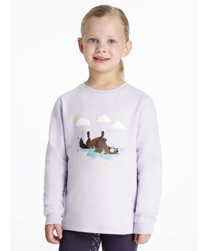 Clearout - LeMieux Mini Poppy Long Sleeve Top.