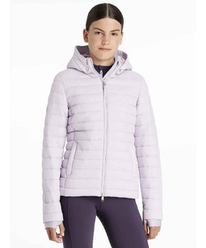 LeMieux Young Rider Ruby Puffer Kids Jacket, Lilac.