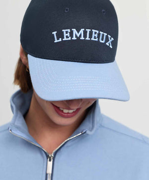 LeMieux Ashley Baseball Cap, Shadow, brim detail.