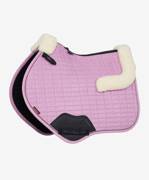 LeMieux Merino+ Suede Close Contact Saddle Pad 26, Fondant.