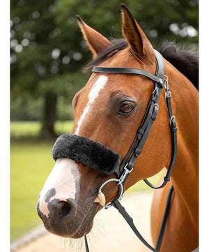 LeMieux Simuwool Noseband Protector.