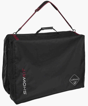 LeMieux Saddle Pad Bag, Black/Burg.