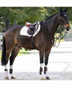 LeMieux ProSorb Plain Close Contact 2 Pocket Pad II| Therapeutic English Pads|Brand: LeMieux Equestrian