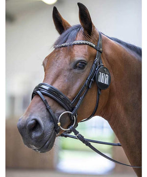LeMieux Bridle Number Holder Round| Dressage Bridles|Brand: LeMieux Equestrian