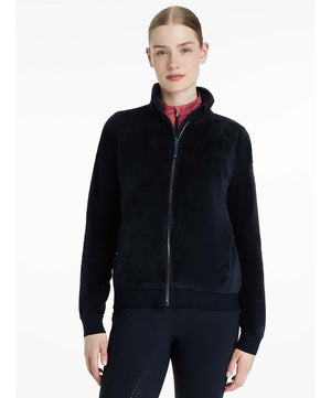 LeMieux Liberty Fleece Zip Jacket, Navy.