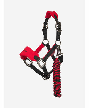 LeMieux Mini Vogue Halter & Lead Core Colours, Chilli.