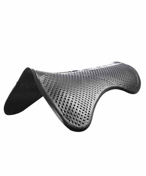 Acavallo Shaped Gel 1/2 Pad - Black| Therapeutic English Pads|Brand: Acavallo