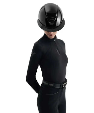 LeMieux Verv Competition Helmet, Gloss Black.