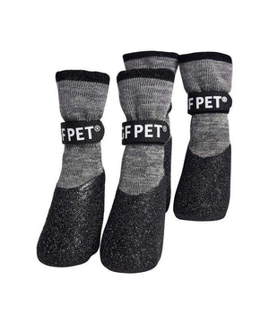GF Pet All Terrain Boots Black Large Dog (Set of 4)