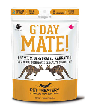 Granville G'Day Mate! Premium Dehydrated Kangaroo Treats.