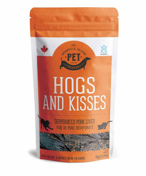 Granville Hogs and Kisses Pork Liver Dehydrated Treats Dog 90g.