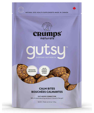 Crumps Gutsy CAlm Bites Dog Treats 130g.