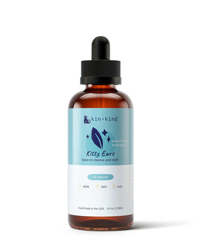 Kin + Kind Natural Kitty Ear Cleaner - 4oz.