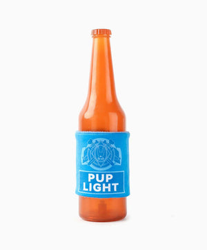 HugSmart DuraGuard Boozy Tails Dog Toy, Pup Light.