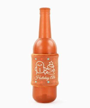 HugSmart Dura Guard Happy Woofmas - Holiday Ale Dog Toy.