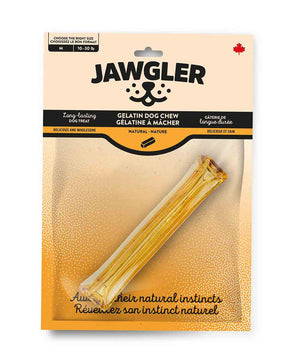 Jawgler Natural Gelatin Dog Chew Medium.