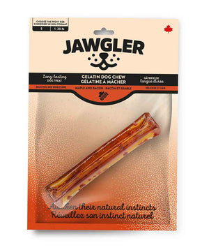 Jawgler Bacon/Maple Gelatin Dog Chew Small.