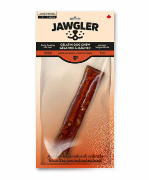 Jawgler Bacon/Maple Gelatin Dog Chew Large.