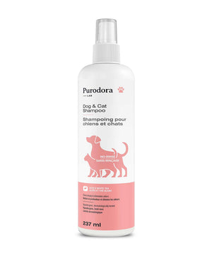 Purodora Lab Dog & Cat Shampoo, No-Rinse, 237 ml.
