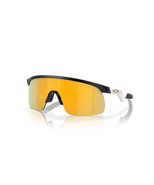 Oakley Resistor Youth Sunglasses, Matte Black, Prizm 24K.