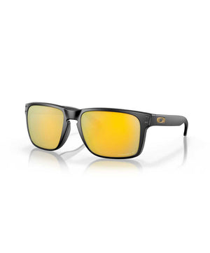 Oakley Holbrook XL Polarized Sunglasses, Matte Black, Prizm, 24K