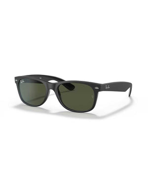 Ray-Ban New Wayfarer Sunglasses, Black Frame, G-15 Lenses.